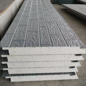Isolation acoustique des murs extérieurs, bardage en acier, résistant à l'humidité, ignifuge, écologique, bâtiment d'entrepôt moderne, sandwich EPS - Product Image 2