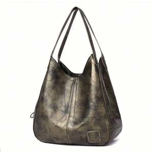 Bolsos de Lujo para Mujer al por Mayor con Tres Correas y Cierre de Cremallera, Material de PU Impermeable - Precio Bajo - Product Image 1