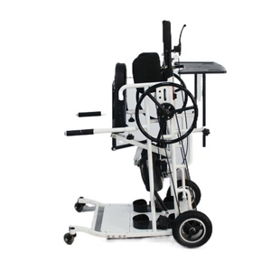 Equipo de ayuda para caminar para parálisis de ejercicio de pie y andador de conducción manual del proveedor médico para rehabilitación - Product Image 1