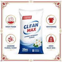 Lessive en poudre en vrac 25 kg – Vente en gros directe usine, OEM, ODM, marque privée – Pour lavage à la main et en machine