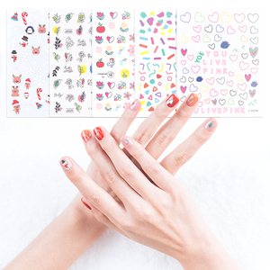 Autocollant d'ongle auto-adhésif en or, sceau, décoration d'art d'ongle, bricolage, décoration d'art d'ongle pour femme, offre spéciale - Product Image 5
