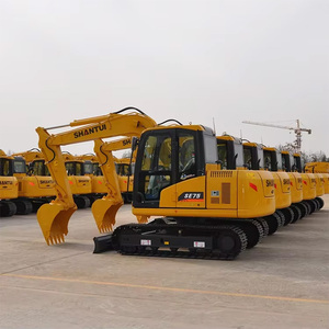 Nhà máy ủy quyền Đại lý máy xúc nhỏ shantui se75 7 tấn hoạt động Trọng lượng máy xúc bánh xích - Product Image 2