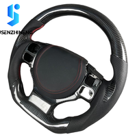 Volant de voiture chauffant personnalisé en fibre de carbone avec LED pour Lexus Is250/Is350/Ls430/GS350/gs300/ct200h F Sport 2014 2015 2016 2017