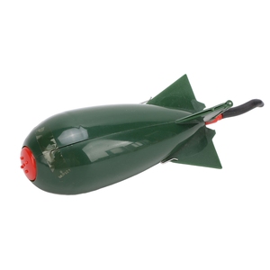 Lanceur d'appâts de pêche en forme de fusée en PP pour la pêche à la carpe, grande bombe flottante porte-appâts, lanceur d'appâts S - Product Image 1