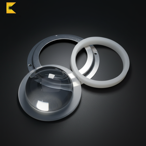 อะไหล่ไฟ LED แบบ DIY เลนส์แก้วโบโรซิลิเกต 90 องศา แบบโค้งเว้า-นูน สำหรับ COB ขนาด 91 มม. มาตรฐาน IP67  ความโปร่งแสงสูง รับประกัน <span class=keywords><strong>3</strong></span> ปี - Product Image 4