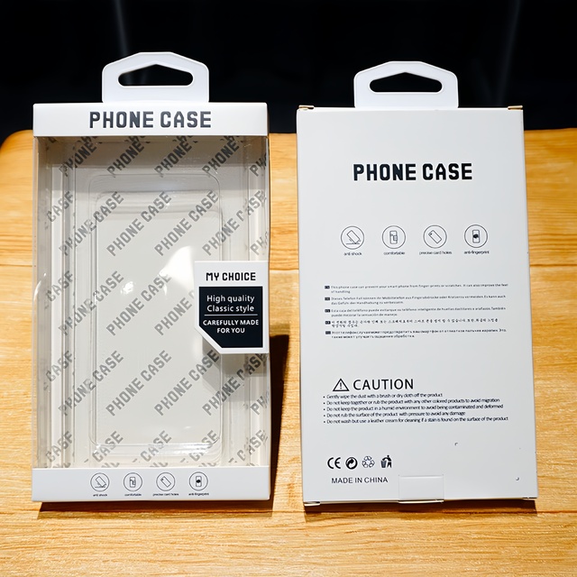 Neutral PVC Mobile Phone Case Packaging Box for iPhone 16