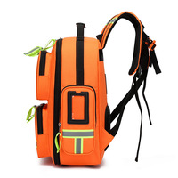 Sac de premiers secours de grande capacité étanche ignifuge et résistant à l'usure avec réflecteurs pour les pompiers EMT EMS