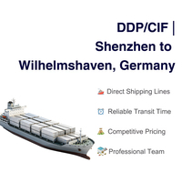 Spedizioniere Marittimo Professionale Cina-Wilhelmshaven Germania, Spedizione LCL+Express, Termini DDP/CIF, Assicurazione Merci Pericolose