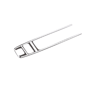 Koolstofvezel Auto-Interieuraccessoires Voor Porsche Panamera 2017-2021 Middenconsole P Parkeerremknoppen Decoratieve Afdekking - Product Image 4