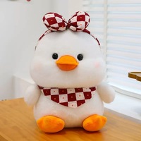 Nouveau Style personnaliser grand vrac drôle jaune canard en peluche ensembles bébé réconfortant en peluche Animal en peluche jouet cadeau de noël
