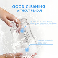 Nettoyant liquide pour biberons de marque privée, qualité alimentaire, naturel, élimine les taches, sûr pour les enfants, produits de nettoyage pour biberons de lait, OEM