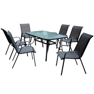 नया उत्पाद कई परिदृश्यों में पेश किया गया नया उत्पाद बाहरी अवकाश के लिए उपयुक्त तालिका और कुर्सी सेट - Product Image 6