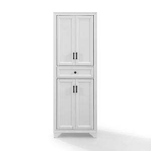 <strong>Cheap</strong> Price Wooden Kitchen <strong>Pantry</strong> <strong>Cabinet</strong> with 4 Doors and Drawers 68'' Kitchen Hutch with Adjustable Shelf White - Product Image 2