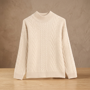 Women's Casual Long Sleeve Open Stitch V-neck 100% Cotton Fleece Lining Winter Sweater Pockets Loose <b>Coat</b> High Street Front Logo - Product Image 3