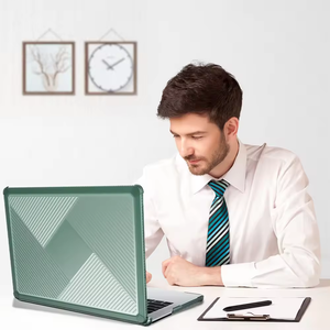 Étui rigide en plastique rose mat ultra fin pour ordinateur portable pour macbook air 15 pouces - Product Image 3