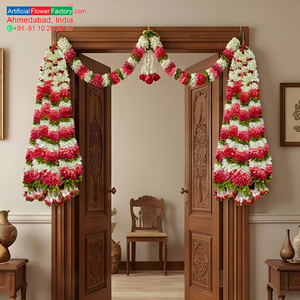 <b>Artificial</b> <b>Flower</b> Garland Dhol Ladi AFF-Garland-6.1 Price Rs.1800/10pcs - Product Image 5