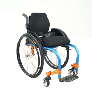 大规模定制中国制造商网球运动高品质钢筋框架轮椅 - Product Image 4