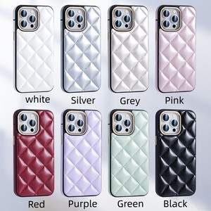 Funda Protectora para Teléfono Móvil con Diseño Deportivo, Decorada con Purpurina Magnética PU Lingge, Protector de Cámara, Soporte de Carga para Teléfonos - Product Image 2