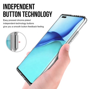 Preuve de <span class=keywords><strong>chute</strong></span> <span class=keywords><strong>Anti</strong></span> Jaune Doux TPU Dur Acrylique Clair Téléphone Spatial Pour Huawei Mate40 PRO couverture arrière Transparente - Product Image 6
