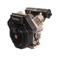 Moteur diesel 22 CV, moteur de bateau CE, démarreur électrique, Lifan 2 cylindres, double piston, moteur diesel chinois