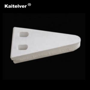 Düsenplatten-Nachlaufs pitze und Caster tip in Abstands haltern, die beim kontinuier lichen Aluminium-Streifen platten guss verwendet werden - Product Image 5