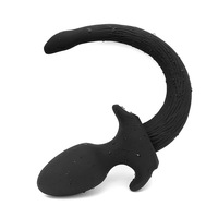 Plug anal en silicone en forme de queue de chien pour adultes, jouet sexuel pour femmes et hommes, jeu de rôle chien, plug anal G-spot