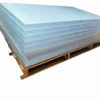 Feuille acrylique 4x8 pieds, épaisseur de 1/8 à 1/2 pouce, feuille de plastique transparente