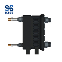 HZSS Nouveau Échangeur de Chaleur Industriel à Plaques Haute Efficacité pour Moteurs Diesel Marins, Refroidisseur d'Huile et Pompes à Chaleur