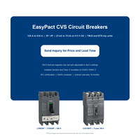 Disjoncteur miniature Schneider MCCB EasyPact CVS BS 25kA FS 35kA NM 50kA 3P 4P CVS63 à CVS630 Original et Neuf 100%