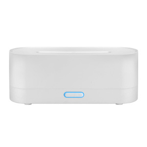 Desktop Seven Color Simulation Flame Aroma Diffuser USB <b>Humidifier</b> With Led Lighting Home Use - Product Image 3