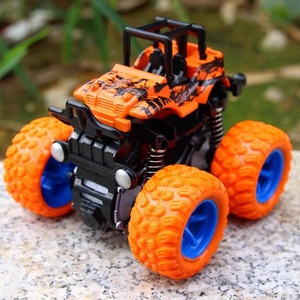 Inertial Four-wheel Drive Plastic 1:5 Scale Friction Toy <b>Car</b> Interactive Monster Truck Educational Kids Toy - Product Image 5