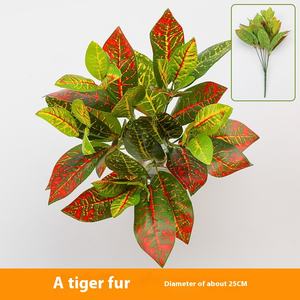 Colgante de pared de hierba a juego persa, decoración verde interior, accesorios de pared de plantas artificiales para fondo de balcón, vegetación - Product Image 4