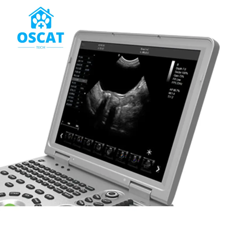 OSCAT EURPET Veterinary Machine Cheap Vet Portable Ultrasound Used For Animal Pregnancy Scanning