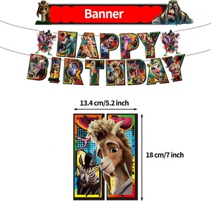 GOAT - Juego de Decoraciones para Fiesta de Cumpleaños del Mejor de Todos los Tiempos, Pancarta, Adorno para Pastel, Globos, Espirales Colgantes para Niños y Niñas - Product Image 3