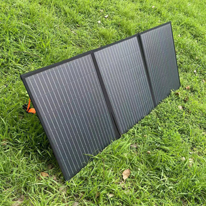 Fuente de Alimentación para Exteriores Resistente al Agua, 100W 200W 300W 400W 550W, Solar Plegable Portátil con Bolsa de Almacenamiento - Product Image 1
