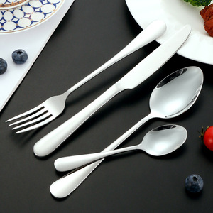 Ensemble de couverts en acier inoxydable, fourchettes dorées, pour hôtel, repas occidentaux, durable, pour les fêtes - Product Image 2