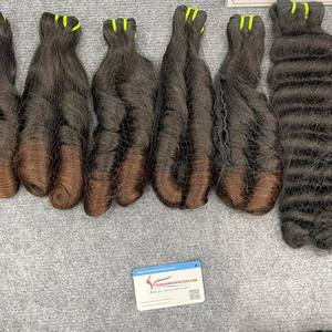 Extensions de cheveux Remy vietnamiennes 2024 luxueuses dentelle de vagues profondes améliorée avec alignement impeccable des cuticules - Product Image 6