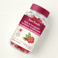 Gummies Premium Beauté et Soutien Immunitaire à la Vitamine C, Rose et Collagène de Pueraria – Ingrédients 100% Naturels – Complément Alimentaire pour Adultes