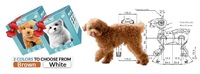 2025 Neuer Realistischer Plastik-Roboterhund Verhält Sich Wie Ein Echter Hund, Kann Sitzen, Bellen & Gehen
