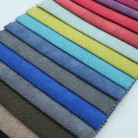 Tissu d'ameublement pour canapé respirant aspect lin jacquard en polyester de poids moyen, prix usine, pour fauteuil et textile d'ameublement