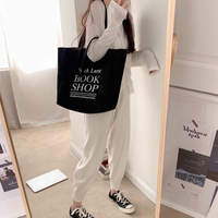 Vente d'usine – Sac en toile de coton personnalisé avec logo imprimé, écologique, recyclable, réutilisable, grande capacité, couleur personnalisée, taille moyenne