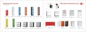 Nhà Văn Phòng <span class=keywords><strong>3</strong></span> Ngăn Kéo Bằng Gỗ Hàng Đầu Thép Di Động Kim Loại Tủ Hồ Sơ - Product Image 5
