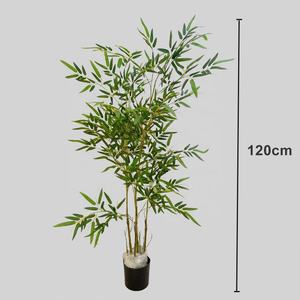 Bambú al aire libre de alta calidad Planta de hojas Árbol de bambú Plantas de aterrizaje artificiales Árbol hecho a medida Mini Bambusa artificial - Product Image 4