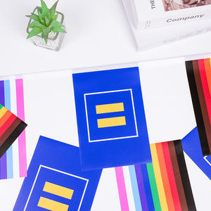 Флажки-гирлянды ручной работы из экологически чистых материалов, на заказ, любого размера и цвета, для украшения сада, низкий минимальный заказ - Product Image 3