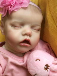 Kit de Muñeca <span class=keywords><strong>Reborn</strong></span> de 18 Pulgadas, Gemelos, Moldes, Vinilo Suave al Tacto, Pintada, Muñeca Recién Nacida, Mini Juguete Suave con Ropa Intercambiable - Product Image 5