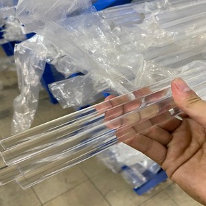 Hot Bán Thanh Trong Suốt Rõ Ràng PMMA Acrylic Rod Màu Trong Suốt Rõ Ràng Xi Lanh Acrylic Dính Thông Tư Với Trang Trí 10-300Mm - Product Image 5