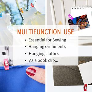 Clips <span class=keywords><strong>de</strong></span> <span class=keywords><strong>costura</strong></span> coloridos Artesanía <span class=keywords><strong>de</strong></span> plástico Ganchillo Tejer Clips <span class=keywords><strong>de</strong></span> ropa <span class=keywords><strong>de</strong></span> seguridad Clips <span class=keywords><strong>de</strong></span> encuadernación <span class=keywords><strong>de</strong></span> color Papel - Product Image 4