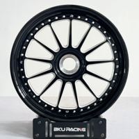 Jantes forgées Bku 2 pièces pour Corvette C4 C5 C6 C7 C8 Z06 ZR1 personnalisées 18 19 20 21 pouces 5x120.65, jantes de course en alliage haute résistance