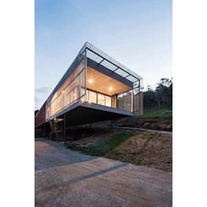 Villa de Estructura de Acero, Diseño Moderno, Estructura de Acero Ligero, Alojamiento en Hotel, Techo Plano - Product Image 1