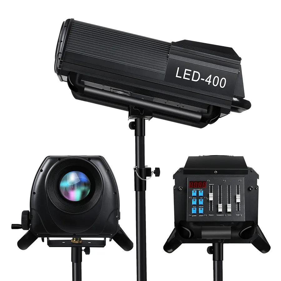 150/200/300/400/600W Dmx Mini Follow Spots Licht Volg Spot Stage Verlichting Led Auto Voor Bruiloft Podium Licht